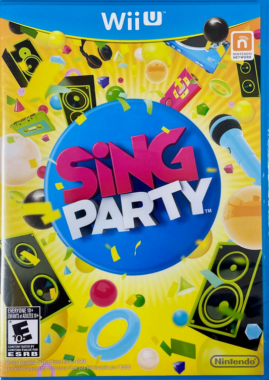Wii U Sing Party Video Game