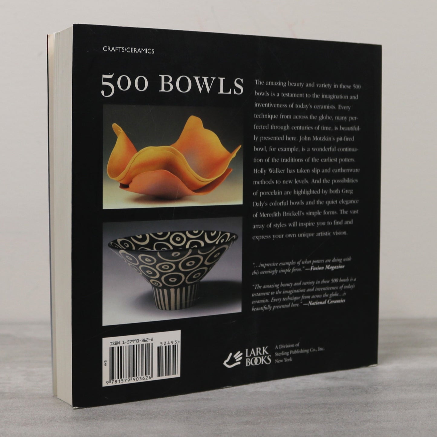 500 Bowls Ceramics Pottery Potters Vessel Crafts Artists Art Used Book