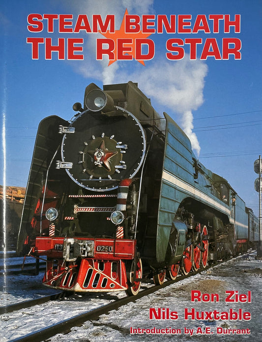 Steam Red Star Railway Railroad Locomotive History Russia USSR Book