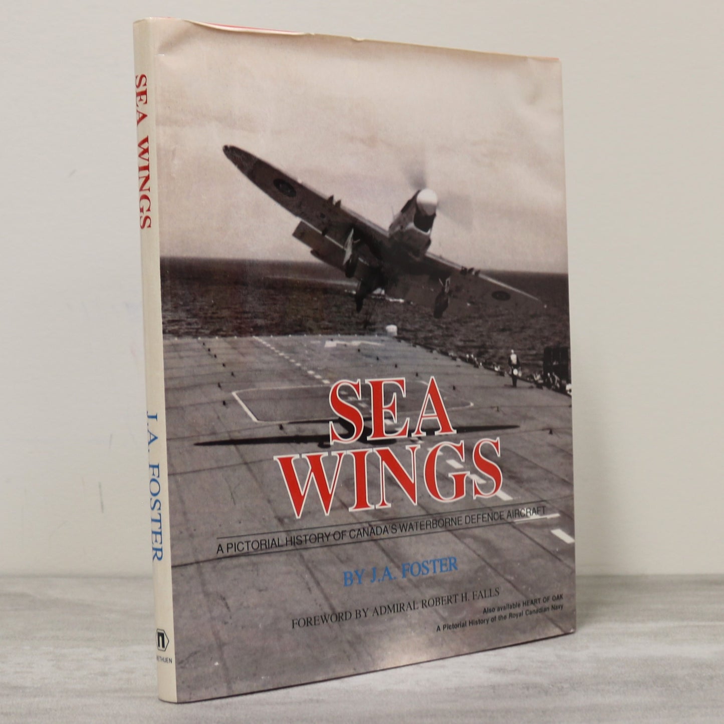 Sea Wings Aircraft Aviation RCAF Canada Canadian Military Navy Naval Plane Book