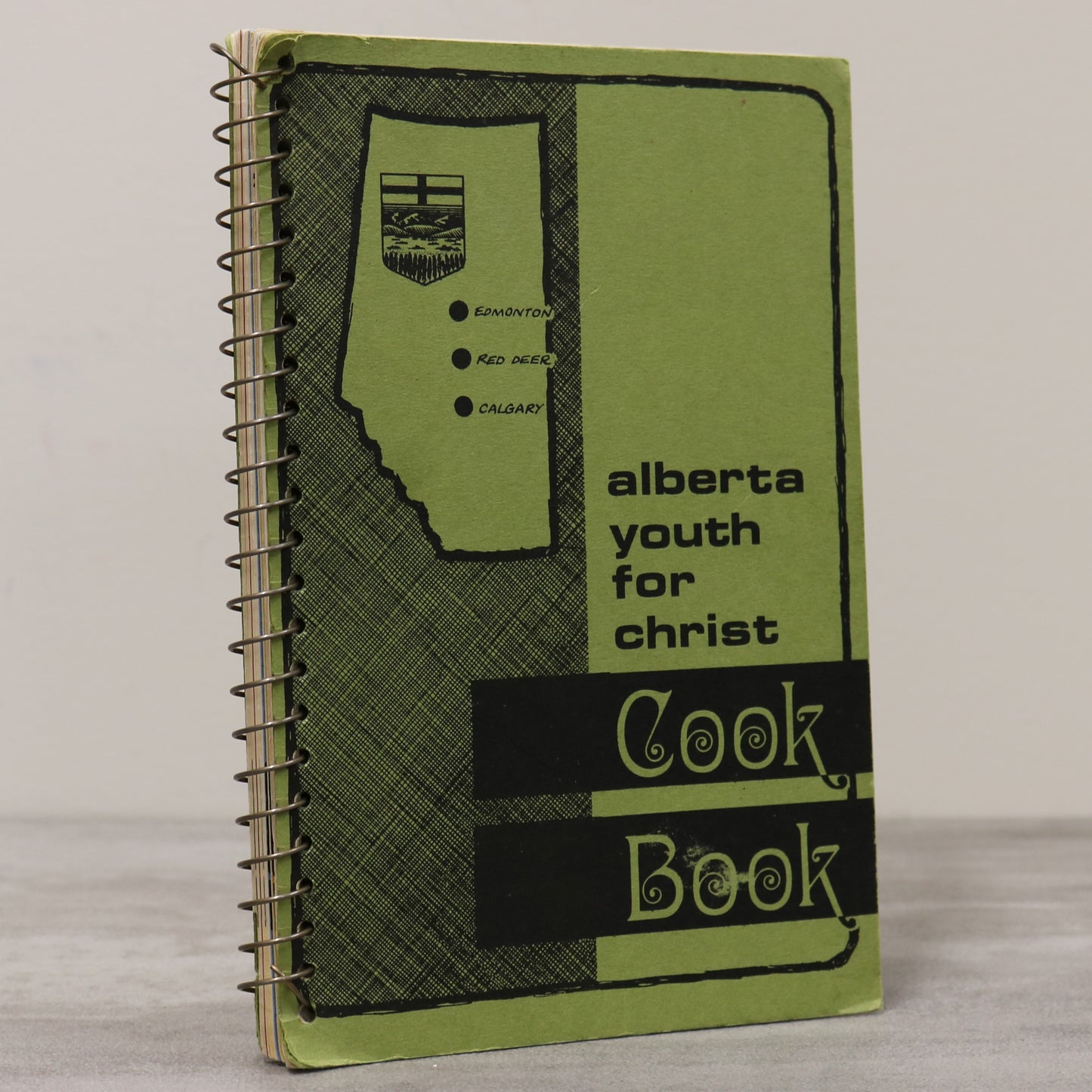 Alberta Youth for Christ Cookbook Cook Book Canadian Canada Recipe Book