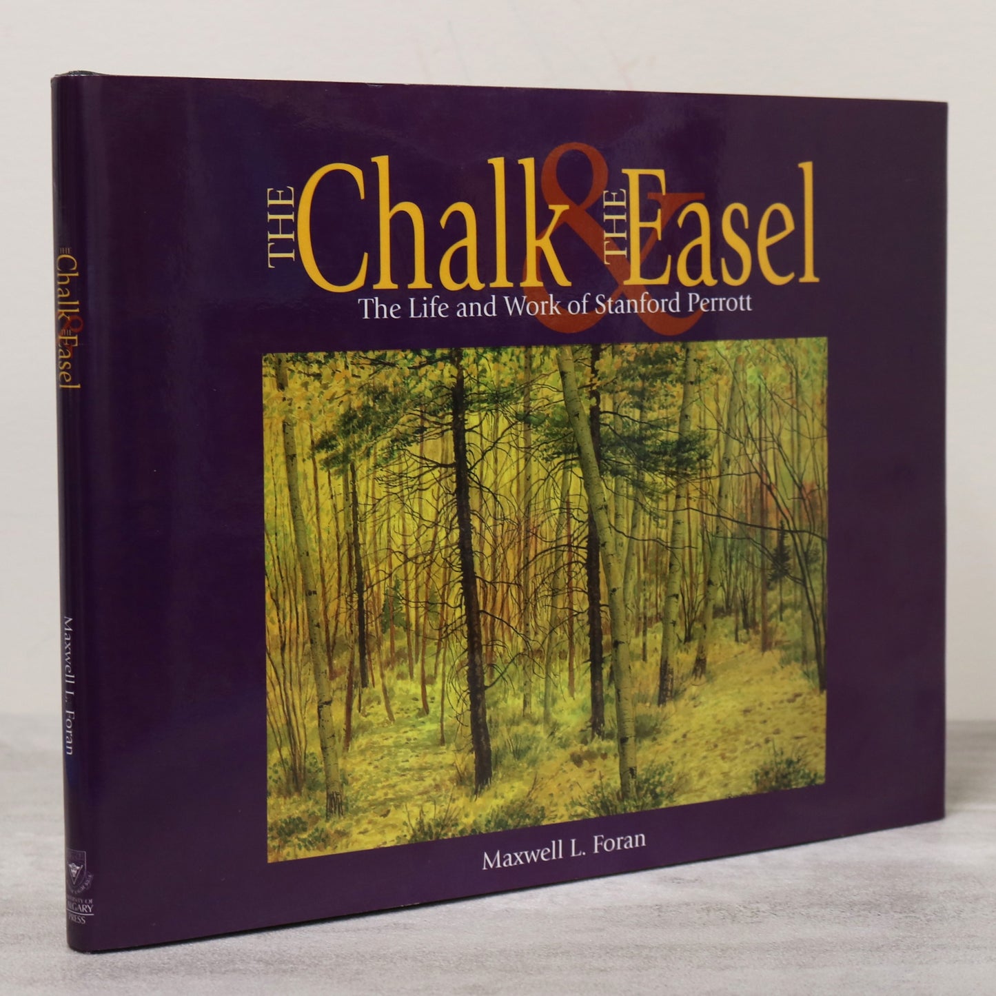 Chalk & Easel Stanford Perrott Art Artist Painting Landscape Used Book