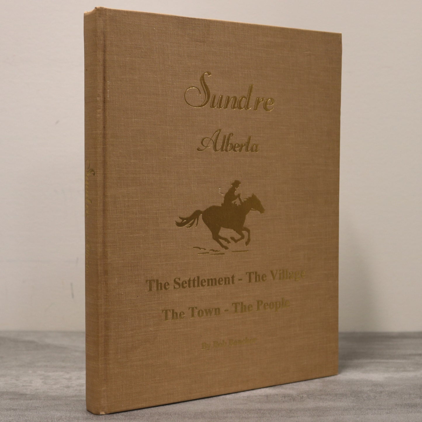 Sundre Alberta Canada Canadian Local Town Families History Used Book