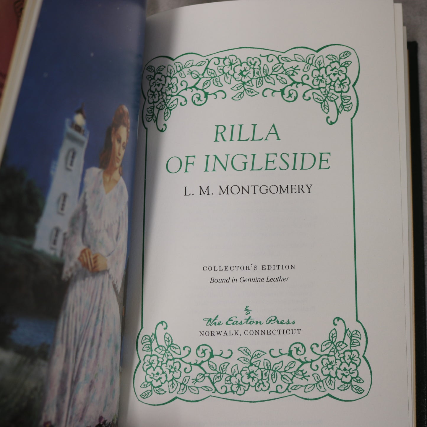 Rilla Ingleside L M Montgomery Easton Press Lucy Maud Anne Green Gables Book