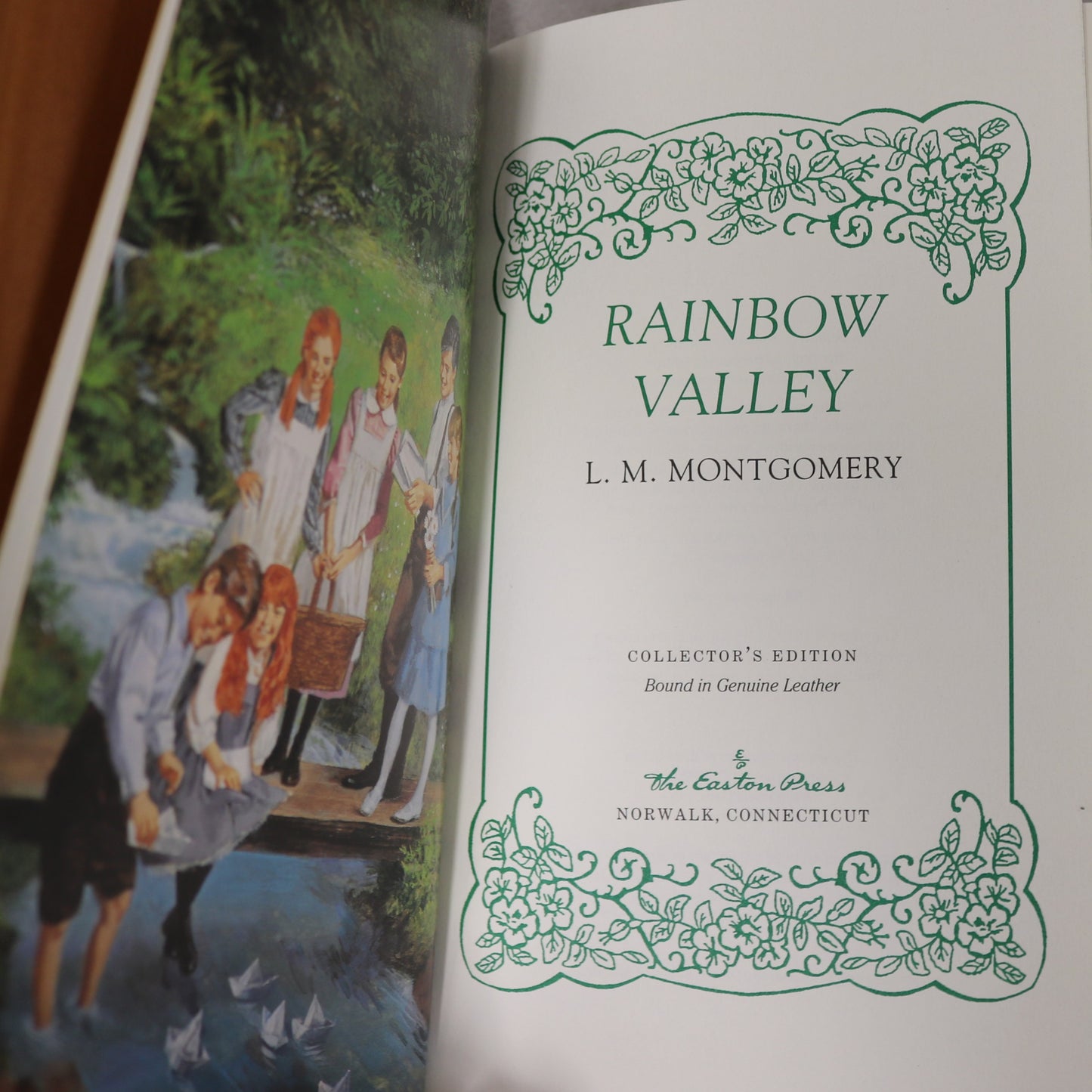 Rainbow Valley L M Montgomery Easton Press Lucy Maud Anne Green Gables Book