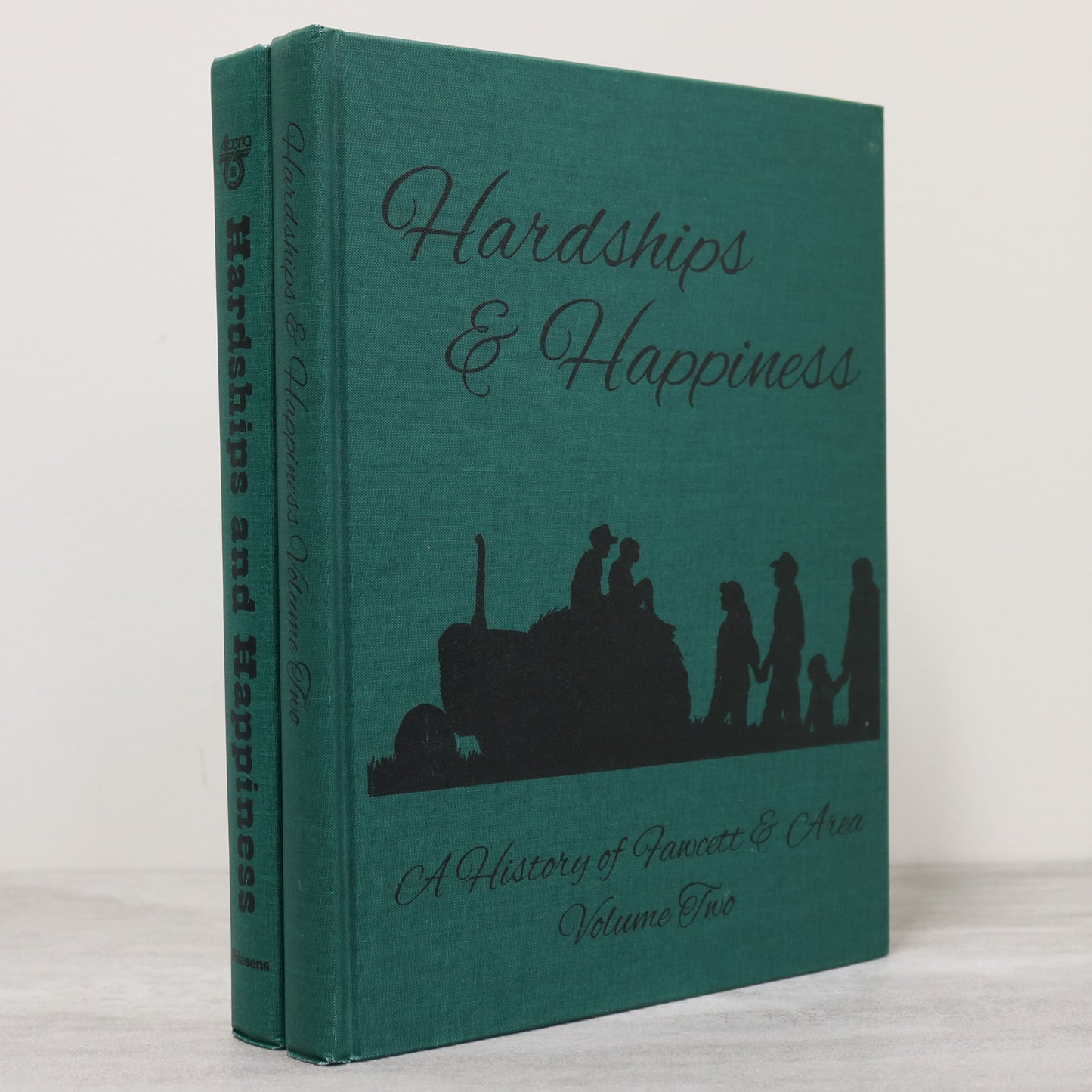 Hardships & Happiness Fawcett Area Alberta Canada Canadian History Book 2 Volumes