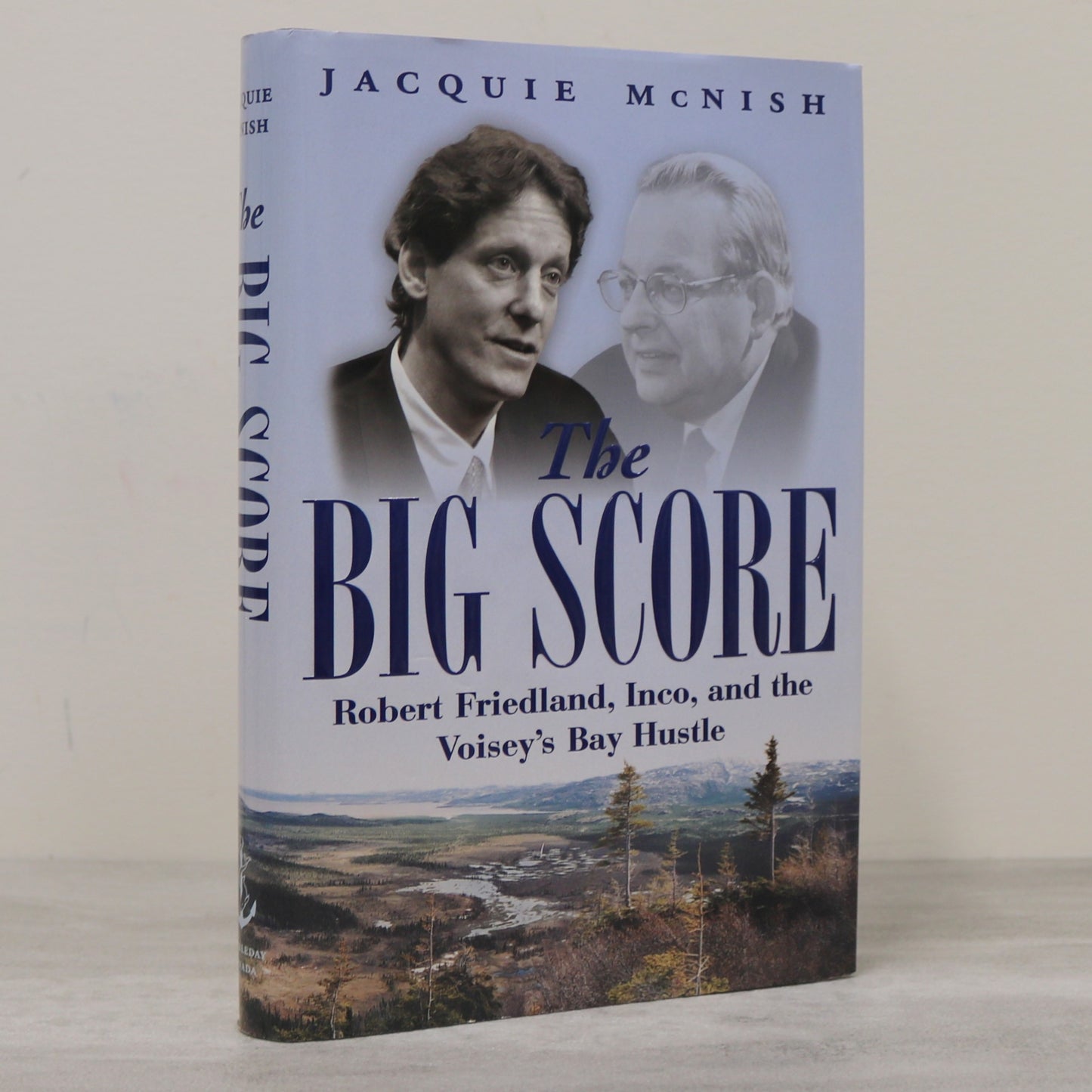 Big Score Voisey's Bay Labrador Canada Canadian Nickel Mining History Inco Used Book