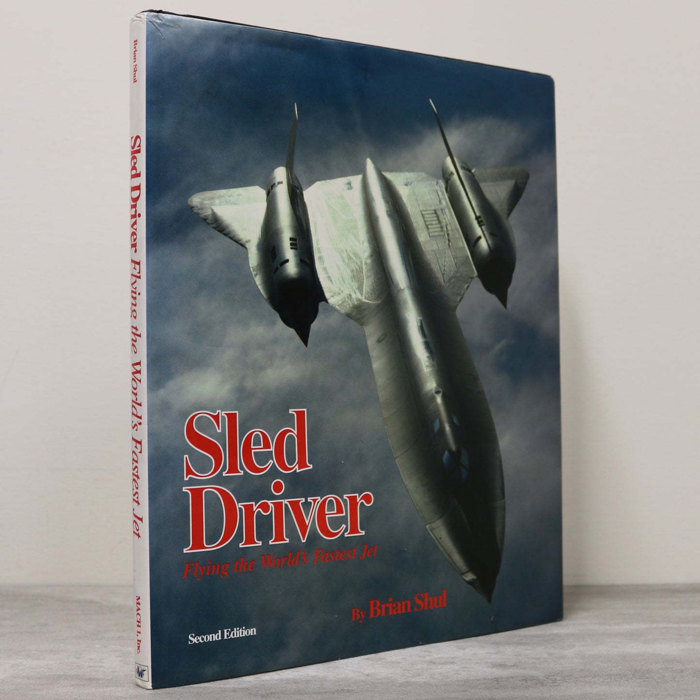 Sled Driver SR-71 Blackbird USAF United States Air Force Aviation Used Book