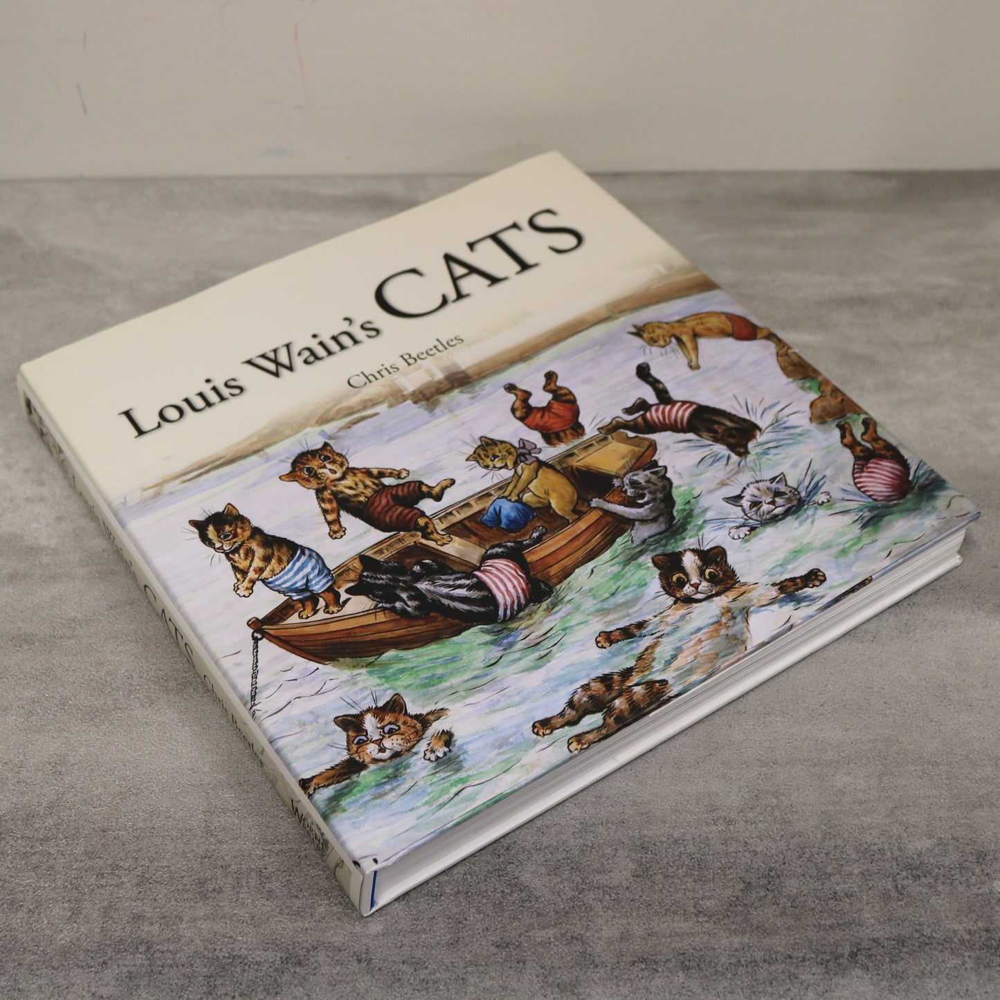 Louis Wain's Cats Wain Kitty Feline Art Artist Painting Drawing British English Book