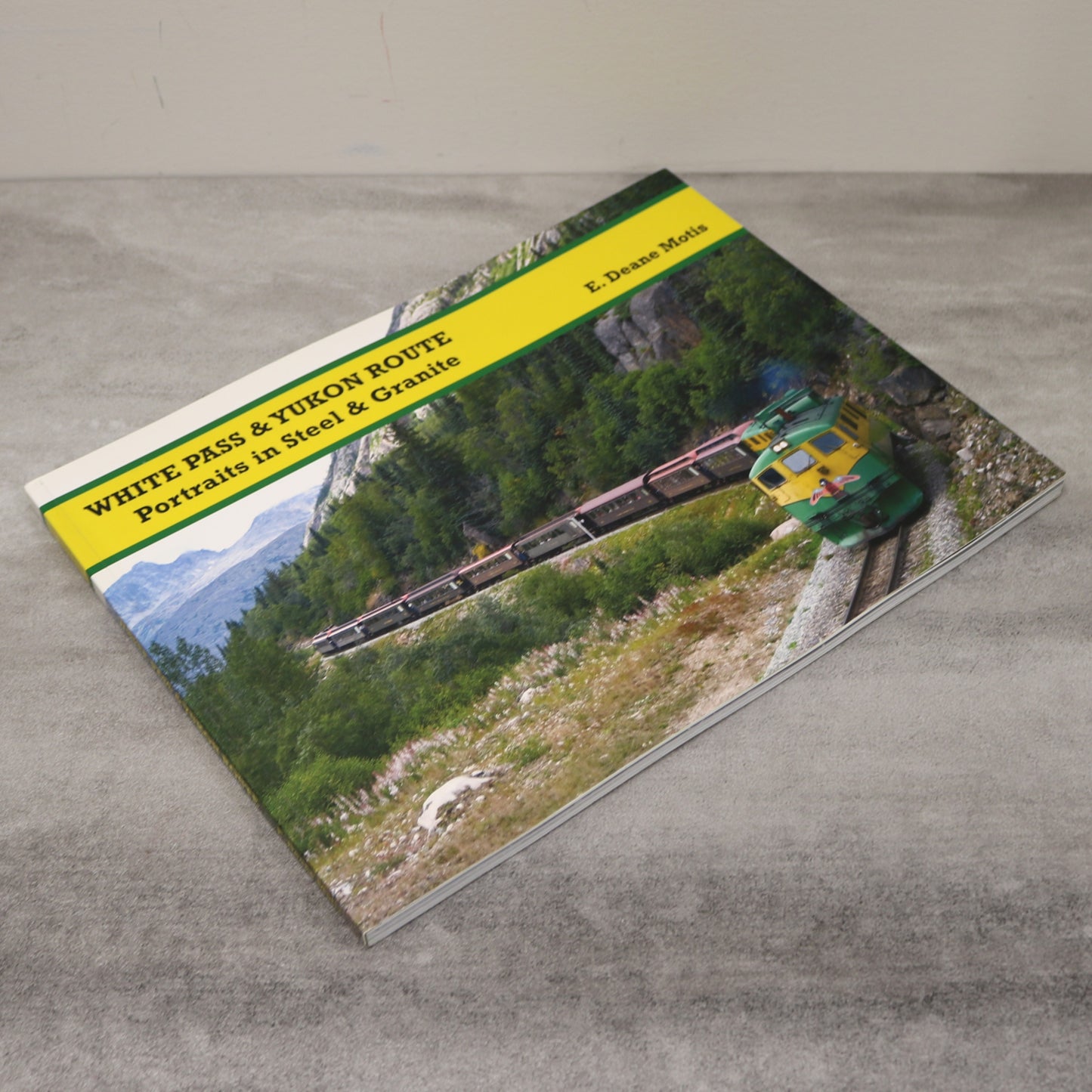 White Pass Yukon Route Railway Railroad Alaska Train Gold Rush History Used Book