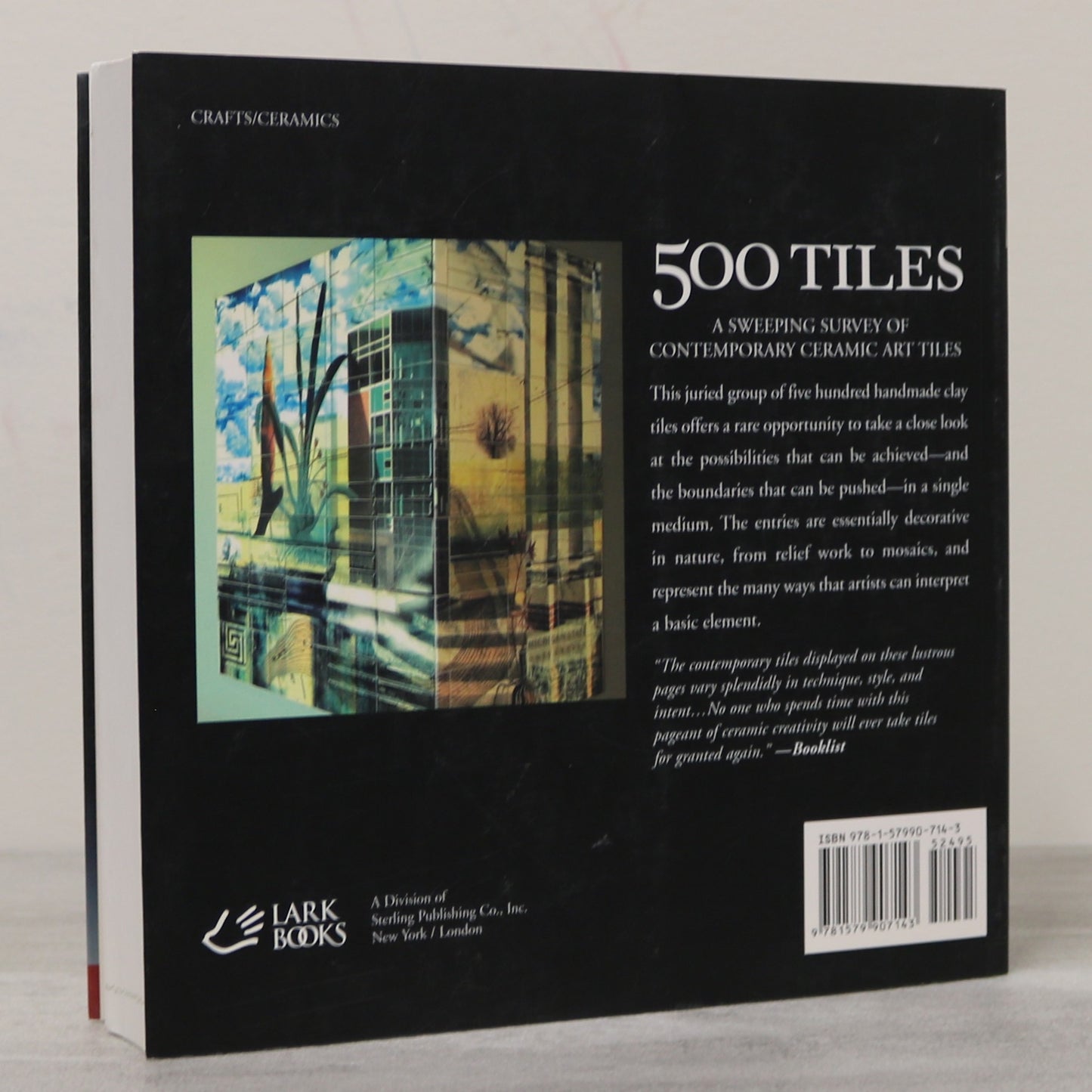 500 Tiles Ceramics Art Artist Pottery Craft Potter Studio Used Book