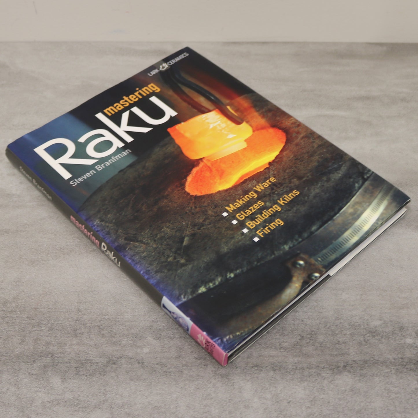 Mastering Raku Pottery Potter Ceramic Craft Studio Art Artist Glaze Used Book