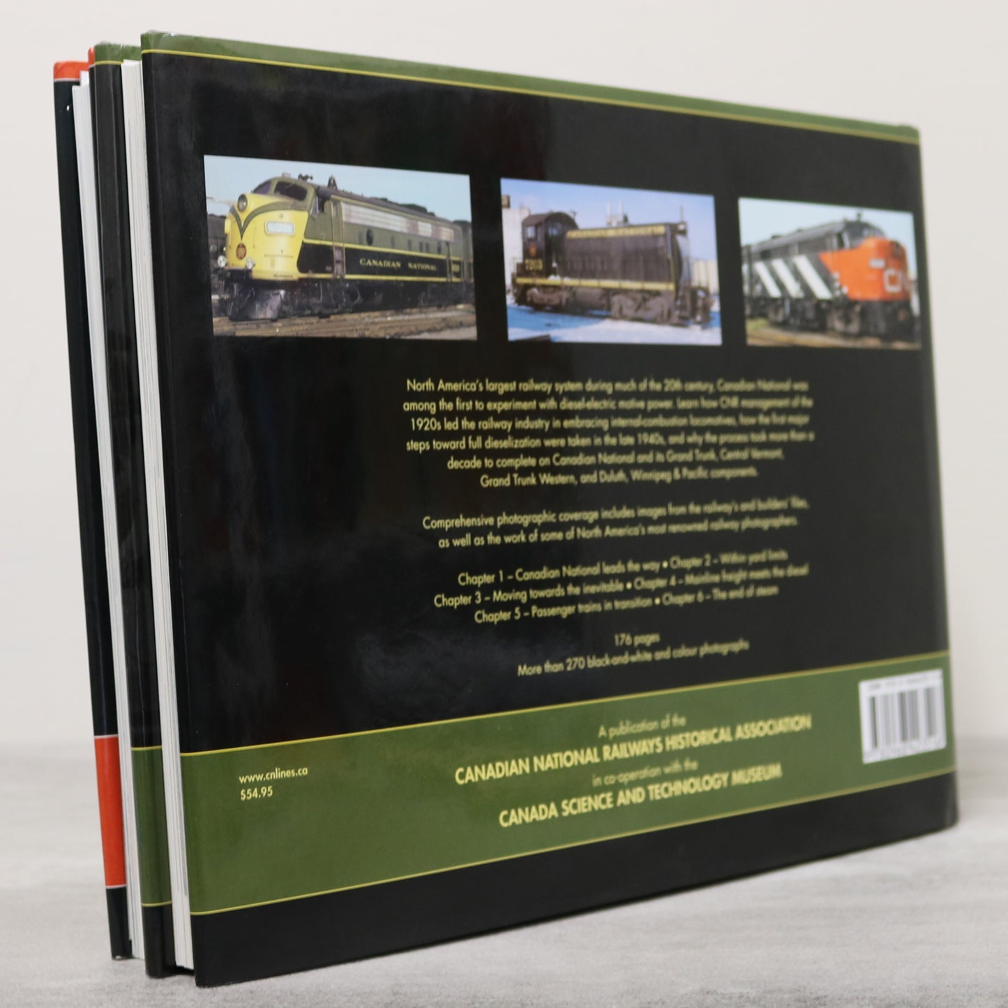 Canadian National Railways Diesel Locomotives CNR Canada Railroad History Book