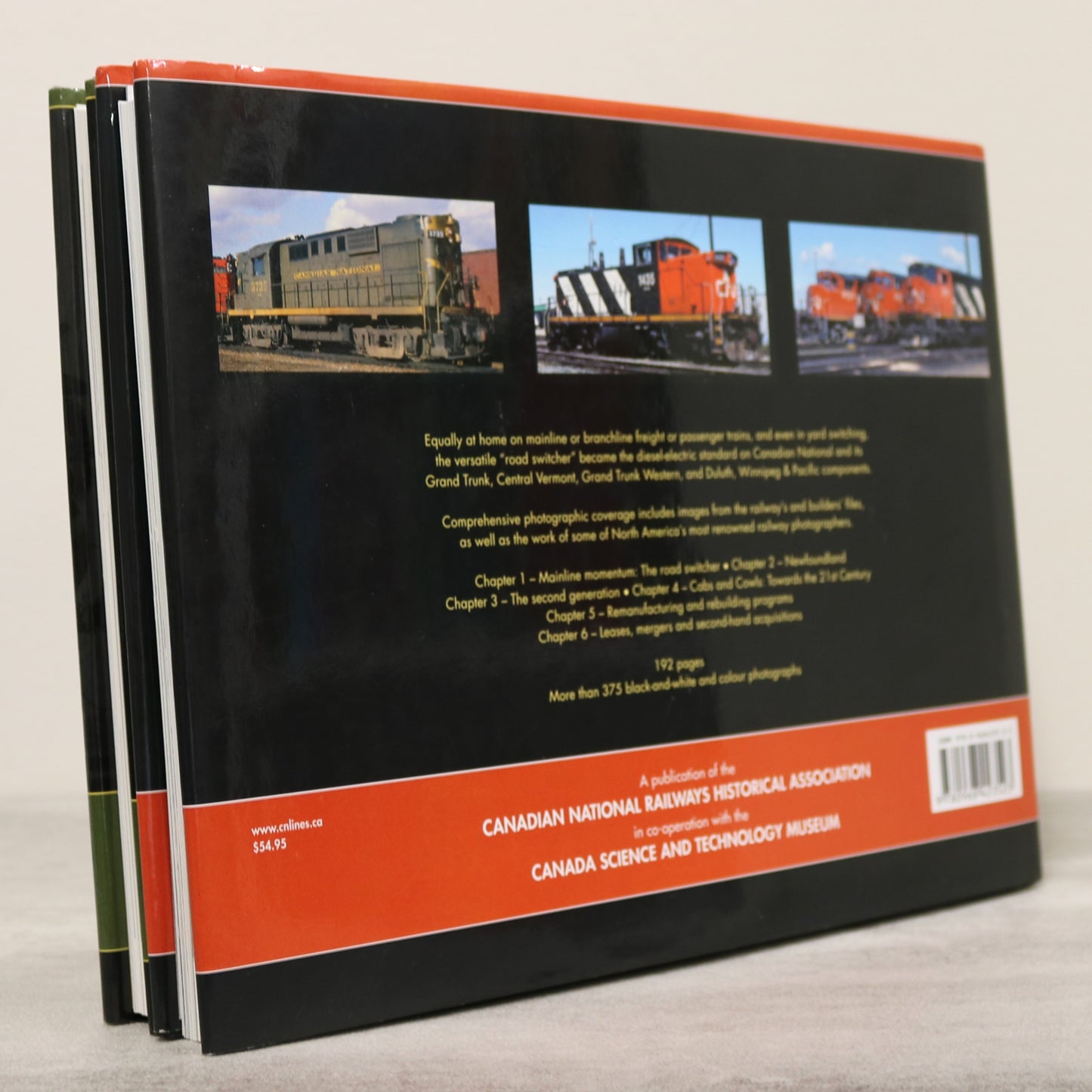 Canadian National Railways Diesel Locomotives CNR Canada Railroad History Book