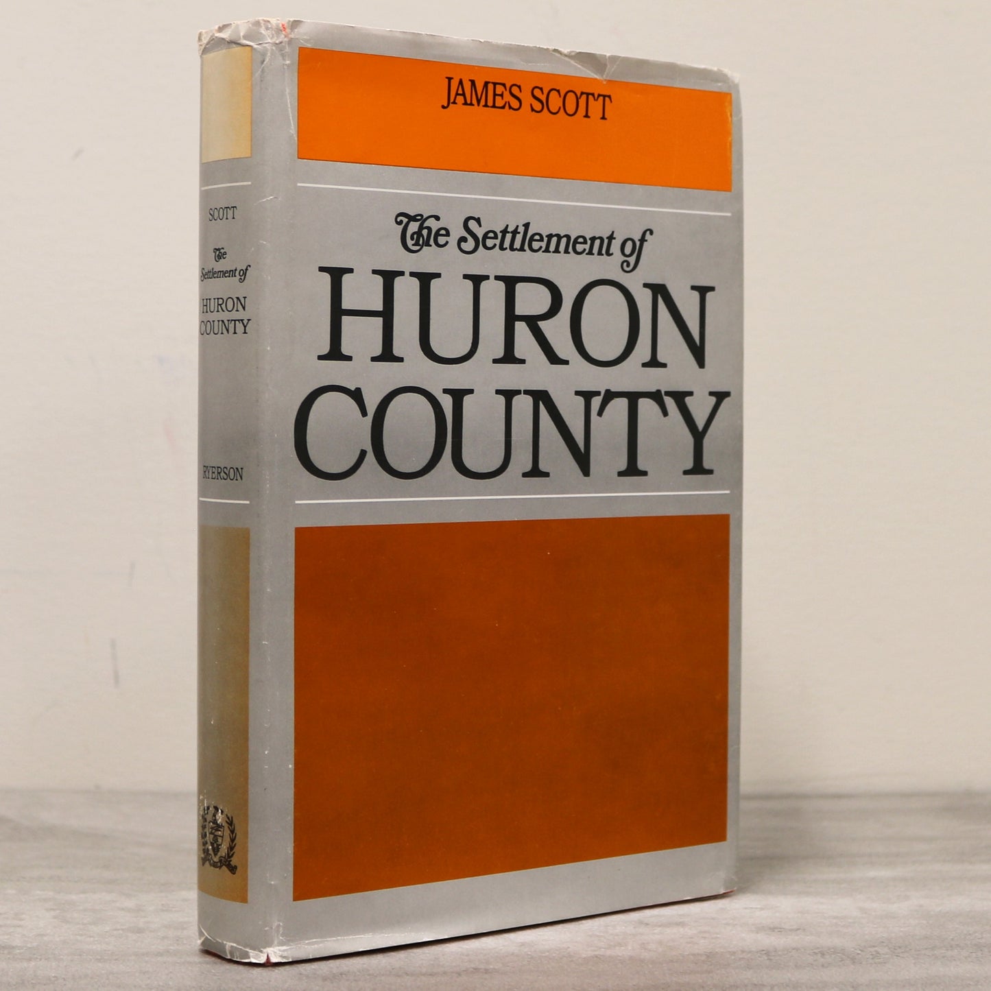 Settlement of Huron County Ontario Canada Canadian Lake History Book