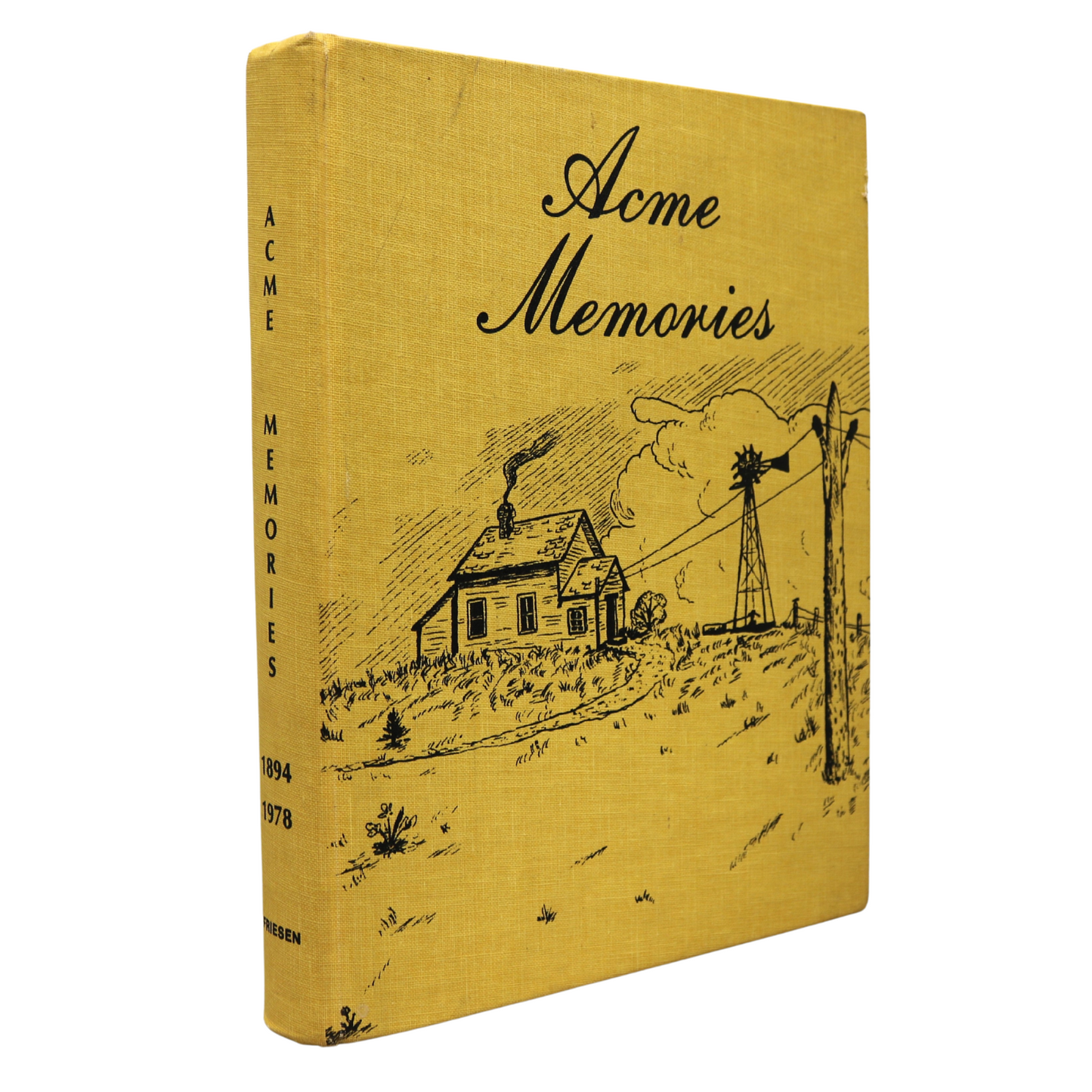 Acme Carbon Memories Alberta Canada Canadian Local History Used Book