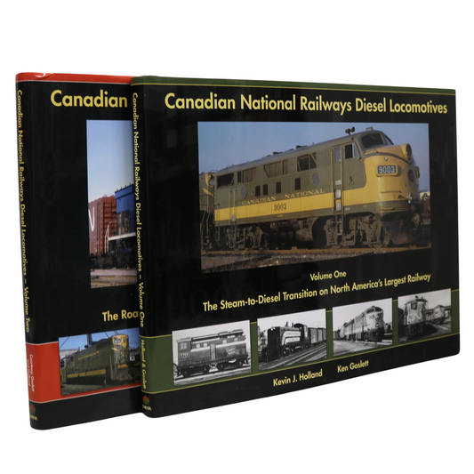 Canadian National Railways Diesel Locomotives CNR Canada Railroad History Book