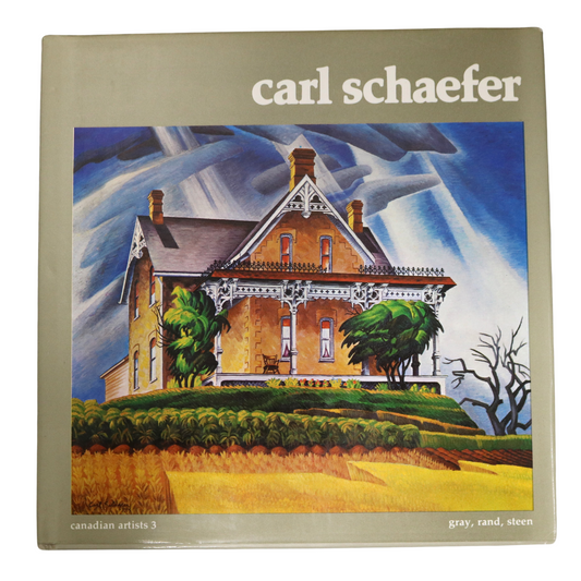 Carl Schaefer Ontario Canada Canadian Artist Painter Paintings Art Used Book