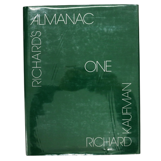 Richard's Almanac Magic Magician Coin Card Trick Handbook Used Book
