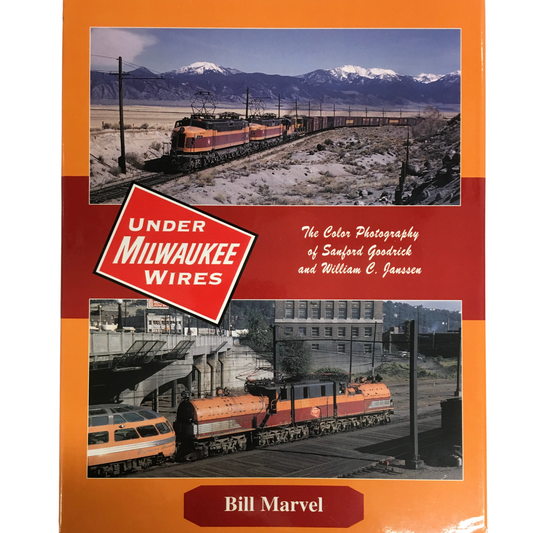 Under Milwaukee Wires Railway Railroad Trains Photography USA History Book