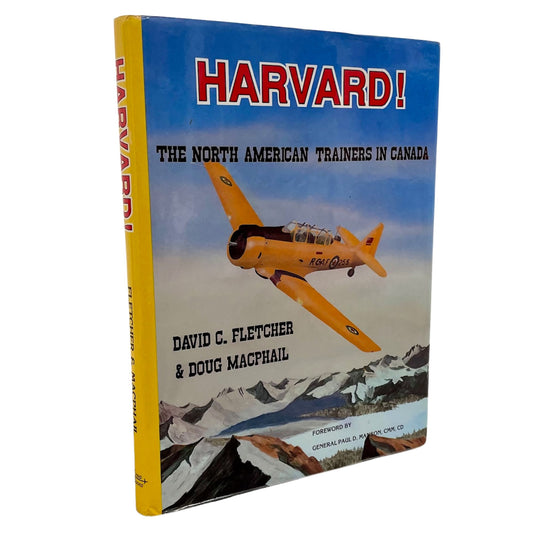 Harvard Trainer Canada Canadian Aviation Military RCAF History Used Book