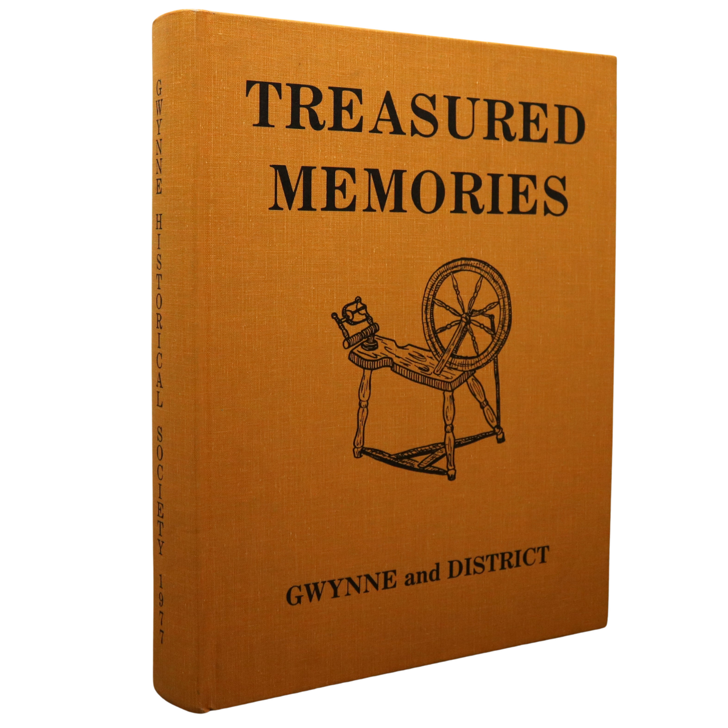 Treasured Memories Gwynne Alberta Canada Canadian Local History Used Book