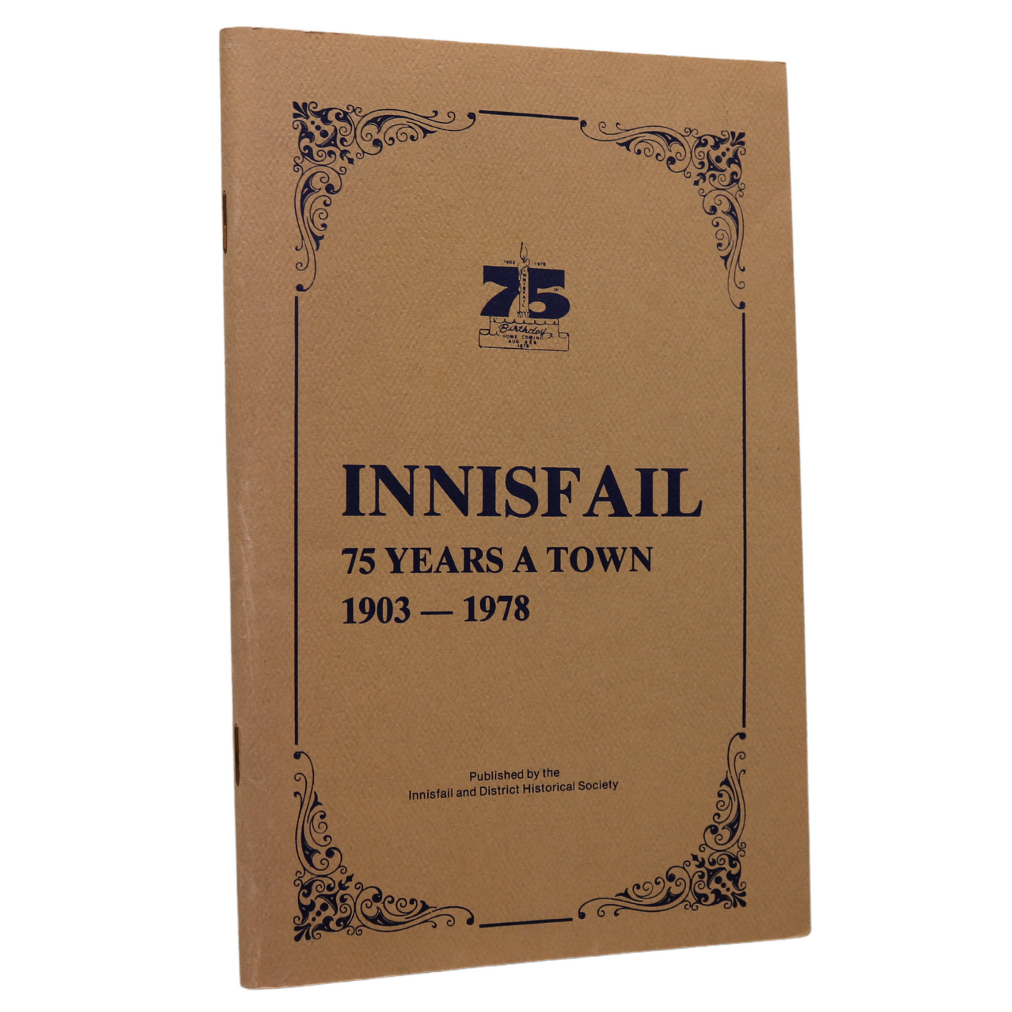 Innisfail 75 Years Alberta Canada Canadian Local History Used Book