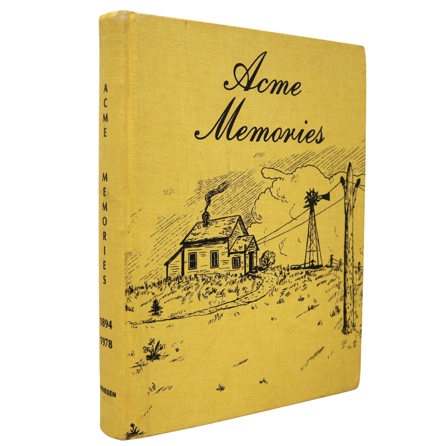 Acme Carbon Memories Alberta Canada Canadian Local History Used Book