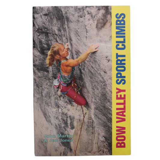 Bow Valley Sport Climbs Climbing Guide Alberta Canada Canadian Mountains Guide Book