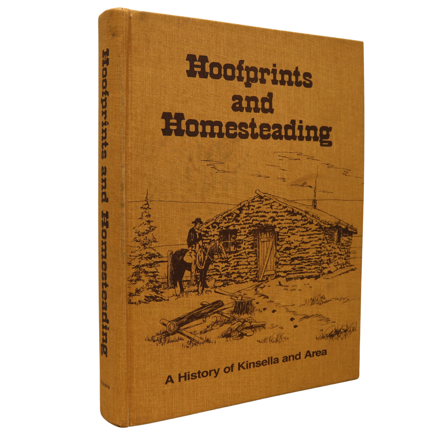 Hoofprints and Homesteads Kinsella Alberta Canada Canadian Local History Used Book