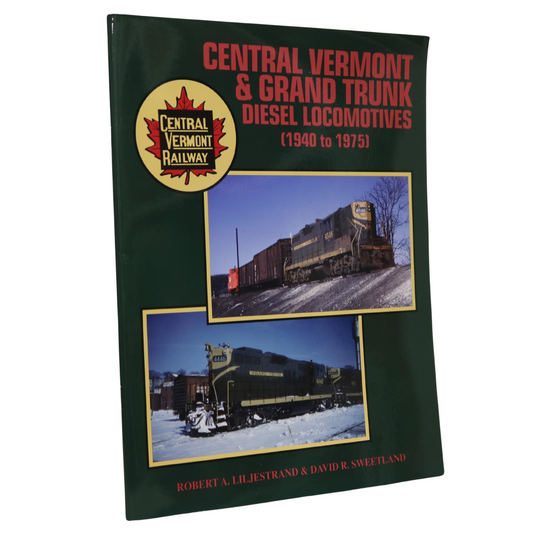 Central Vermont Grand Trunk Diesel Locomotives Railway Railroad Pictorial Book