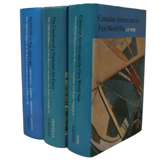 Official History RCAF 3 Volume Set Canada Canadian Aviation Military History Books