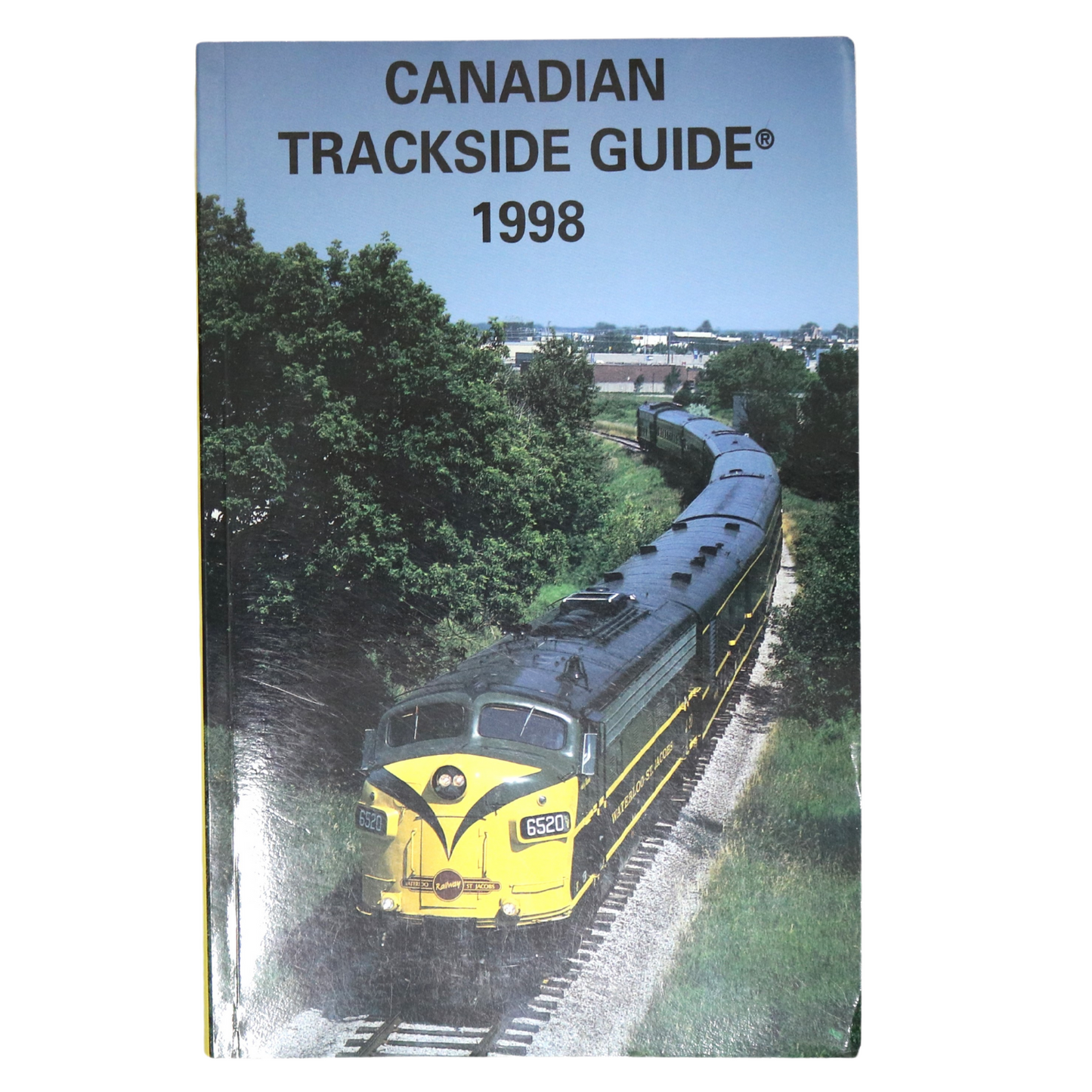 Canadian Trackside Guide 1998 CPR CNR Canada Railway Railroad History Book