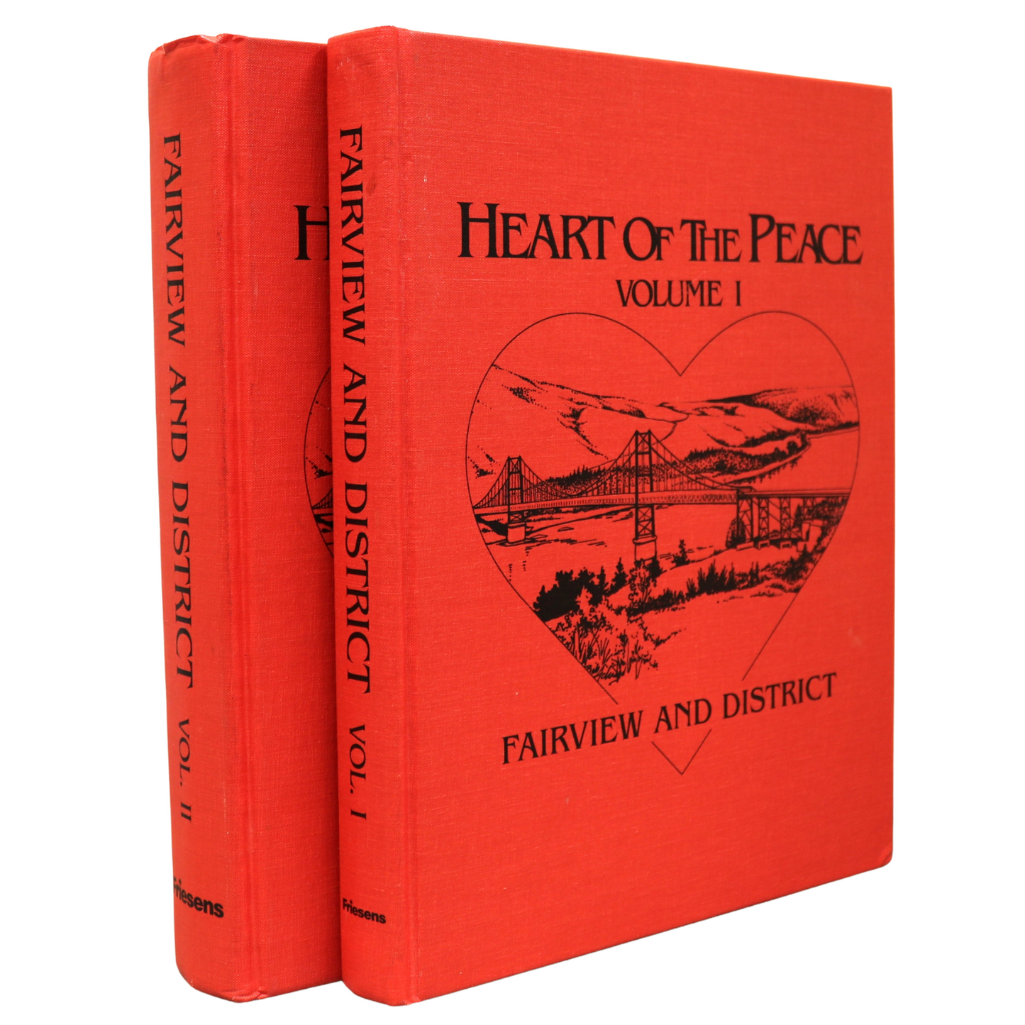 Heart of Peace Fairview 2 Volumes Alberta Canada Canadian Local History Book