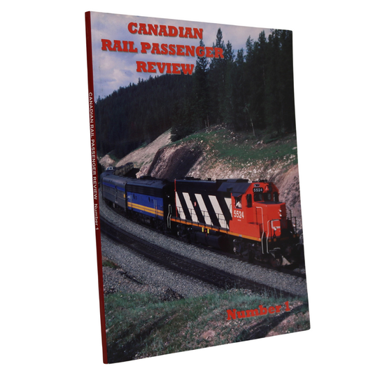 Canadian Rail Passenger Review Railway Railroad CNR VIA Train Pictorial History Book