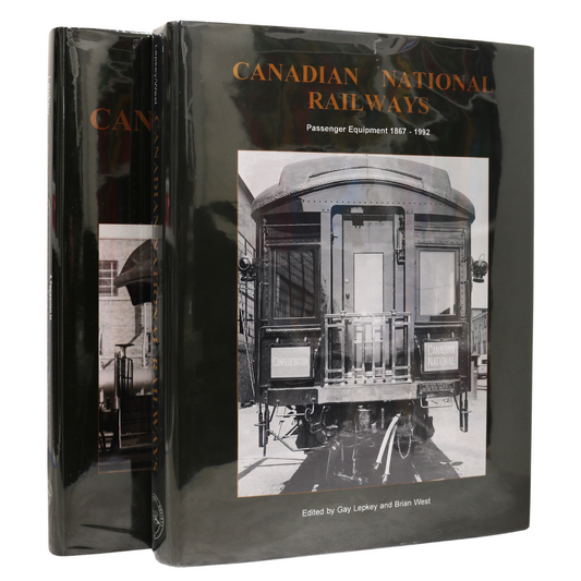 Canadian National Railways Passenger 1867-1992 2Vol CN Railroad History Book