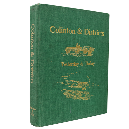 Yesterday and Today Colinton Alberta Canada Canadian Local History Book