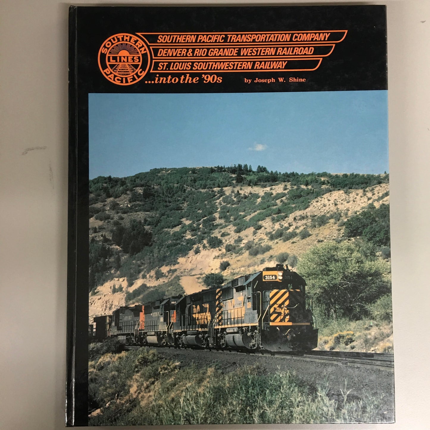 Southern Pacific Lines Railway Railroad USA Trains Illustrated History Used Book