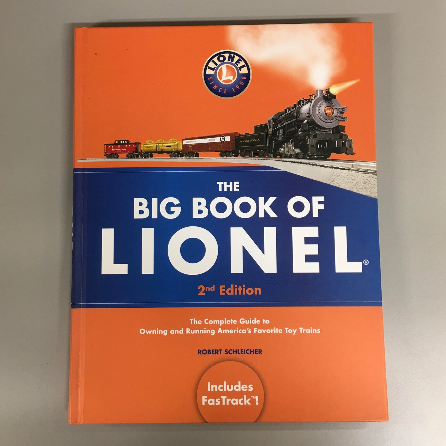 Big Book Lionel Model Toy Trains Railway Memorabilia Collectors Care Manual Guide Book