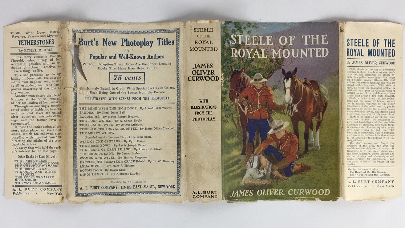 Steele of the Royal Mounted James Oliver Curwood RCMP Mountie Book