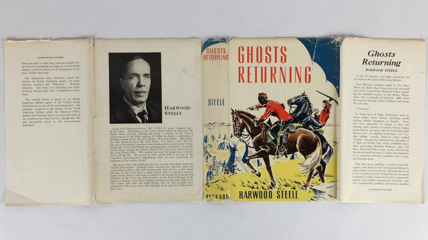 Ghosts Returning Harwood Steele RCMP Mountie Fiction Book