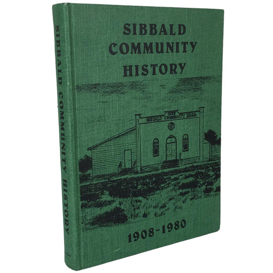 Sibbald Community History Alberta Canada Canadian Used Book