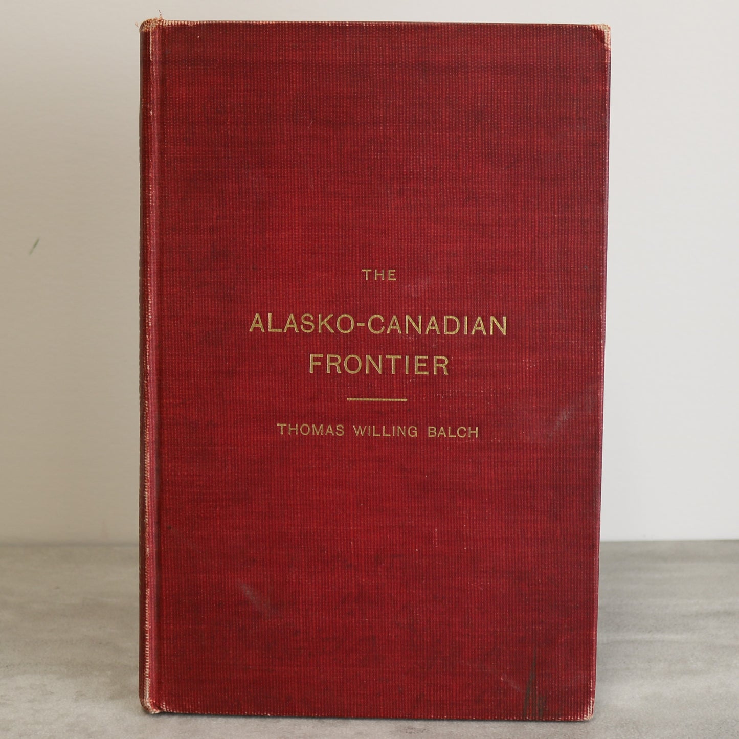 Alasko-Canadian Frontier Alaska US British Columbia Canada History Used Book