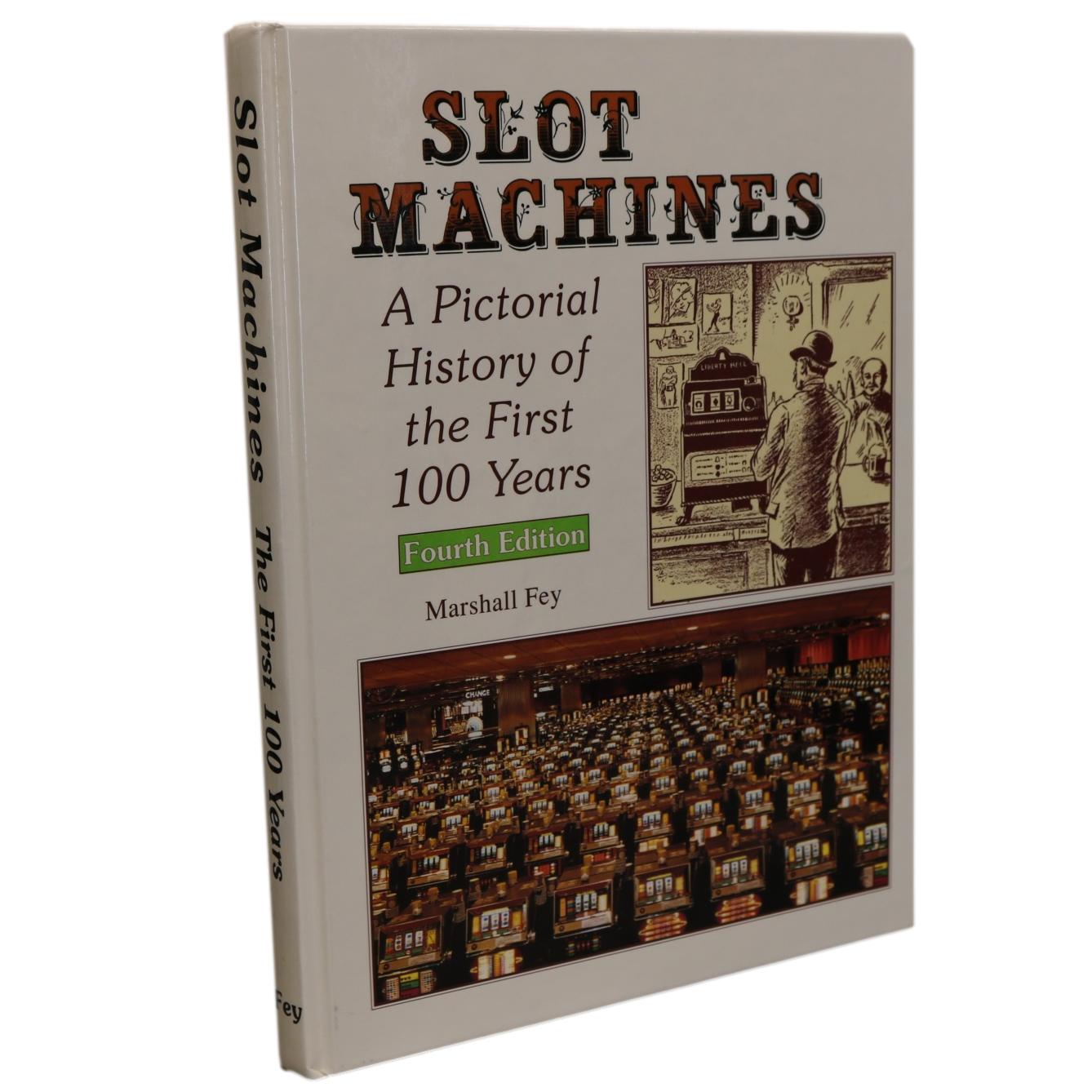 Slot Machines Pictorial las Vegas History Coin Gaming Antique Casino Used Book