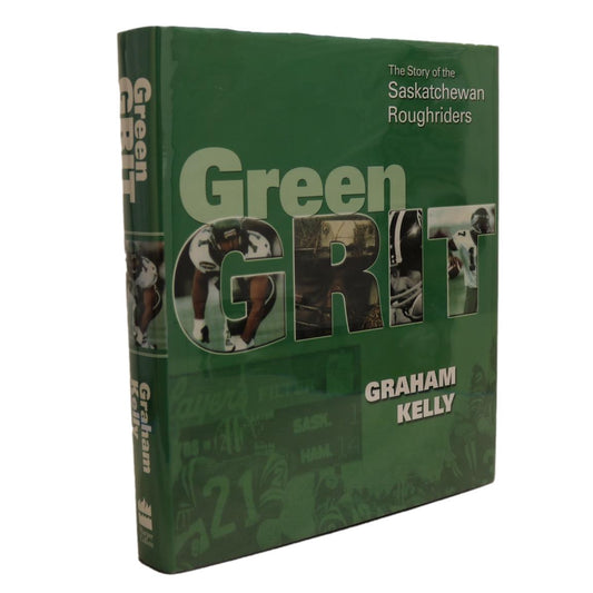 Green Grit Saskatchewan Roughriders Football Sports Used Book