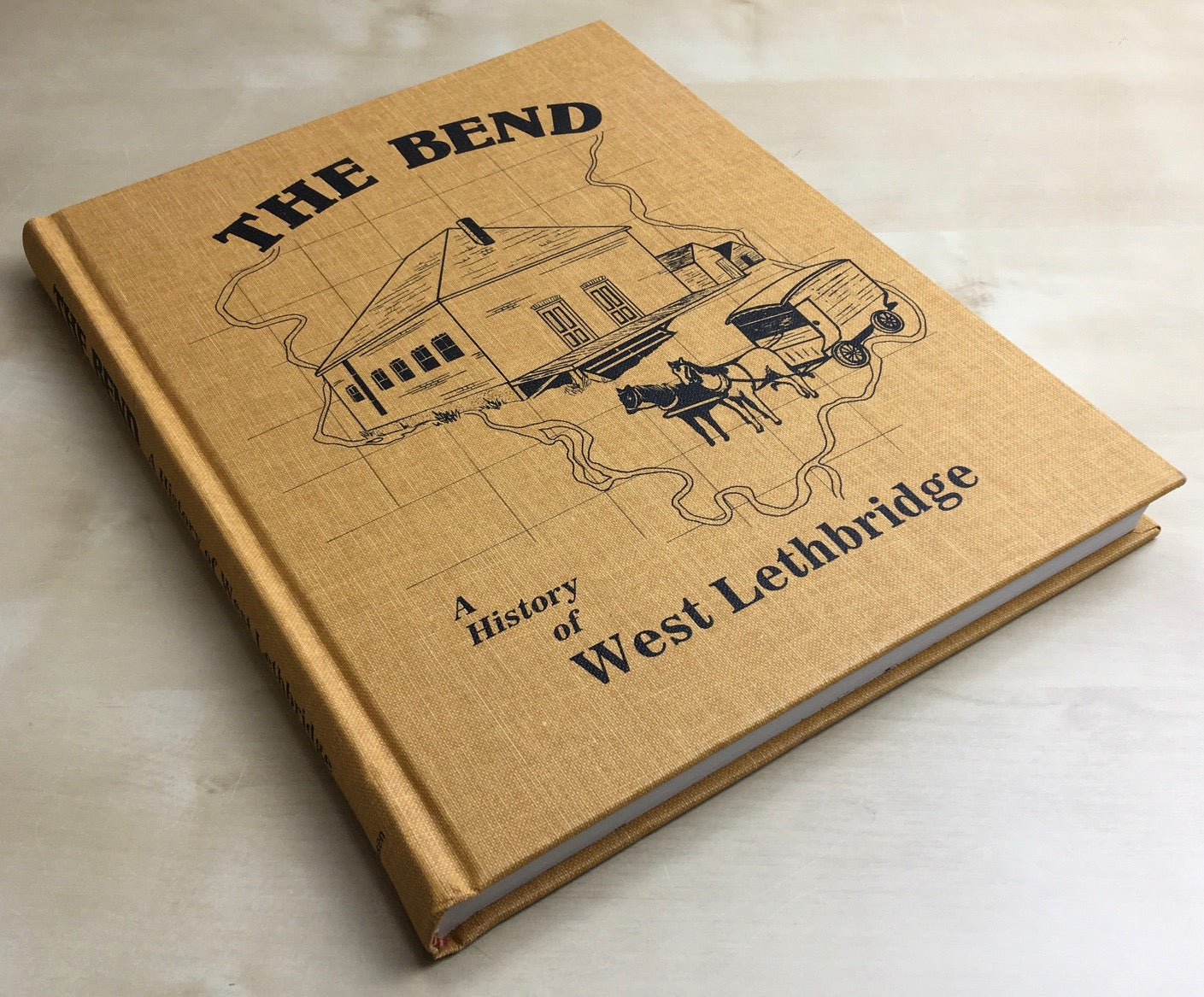 The Bend History West Lethbridge Alberta Canada Canadian Used Book