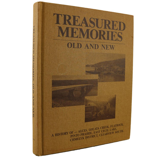 Treasured Memories Cecil Lake Alces British Columbia Canada Local History Used Book
