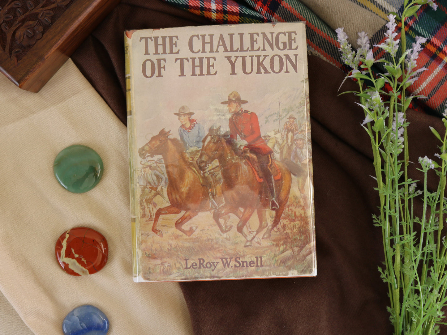 Challenge of the Yukon LeRoy W Snell RCMP Mountie Fiction Book