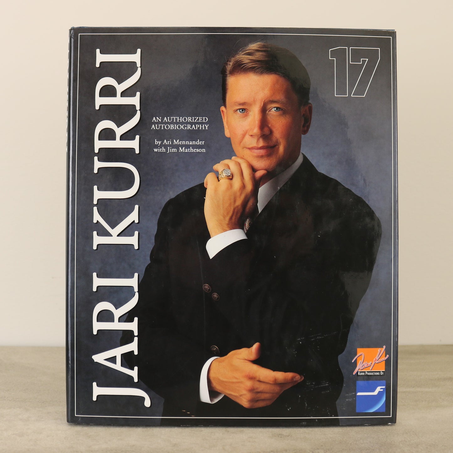 Jari Kurri Autobiography Edmonton Oilers Hockey Player Canadian Sports Used Book