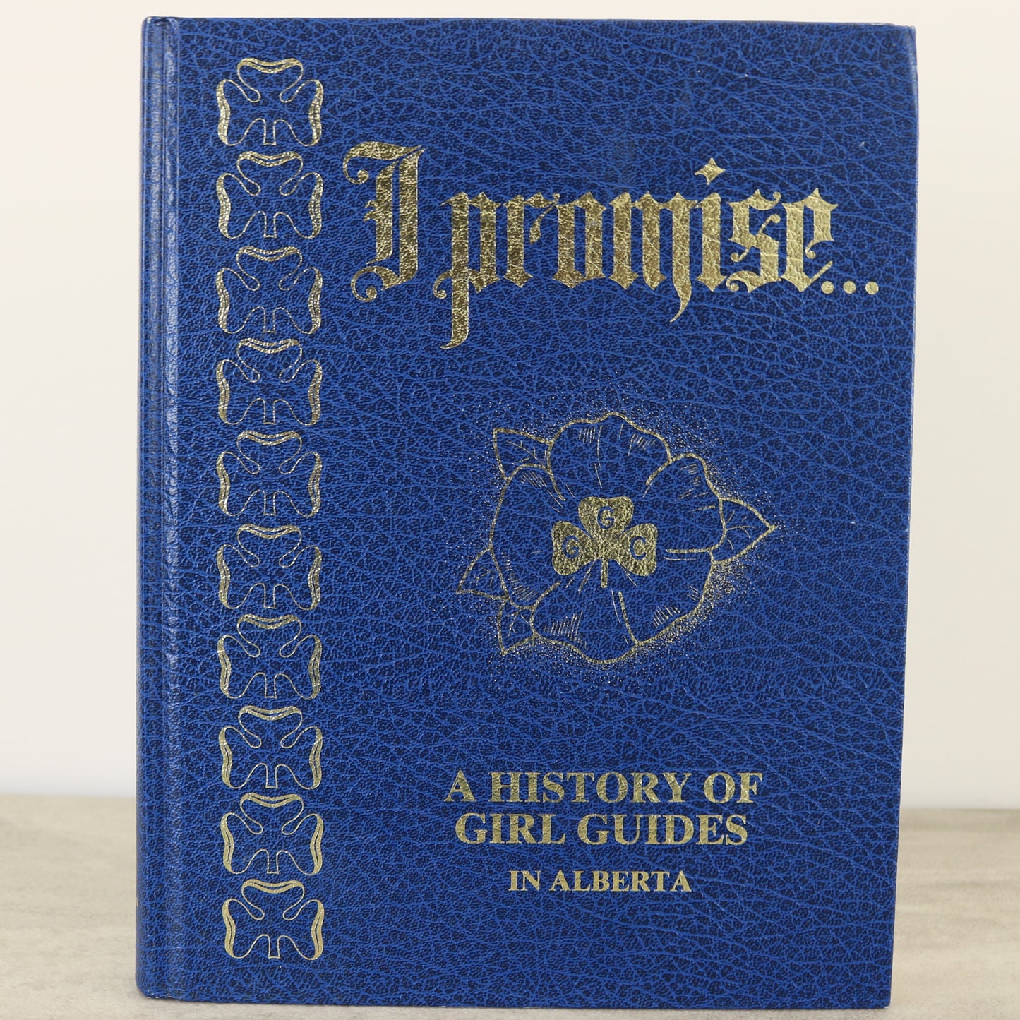 I Promise Girl Guides Alberta Canada History Used Book